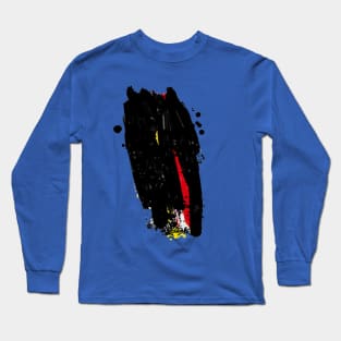 Black Brush For You by RegiaArt Long Sleeve T-Shirt